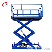 Stationary Hydraulic Scissor Lift Platform